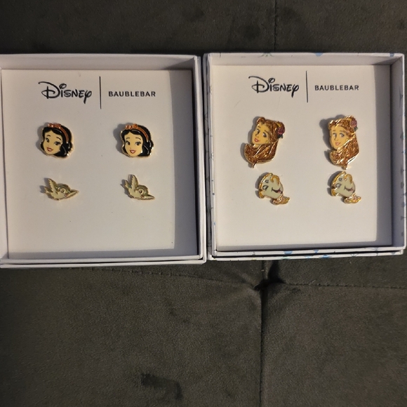 BaubleBar Jewelry - NIN Disney BaubleBar Princess Earrings Pick Your Pincess